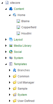 Broken icons in the Content Editor.