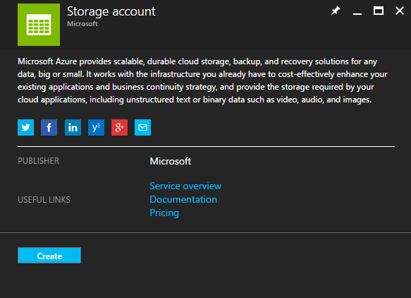 Azure Storage Account